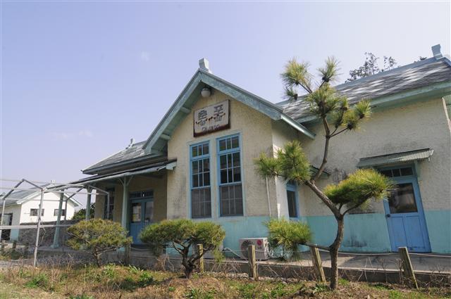 ▲ 춘포역 전경.