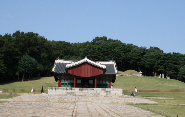 ▲ 경기도 화성시 소재 사적 제206호 사도세자의 무덤 융릉.