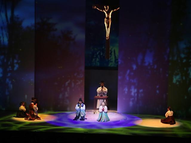 ▲ 창작 뮤지컬 성극 ‘님이여 사랑이시여’.