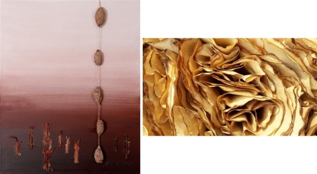 ▲ 김완순 ‘여수밤바다’(왼쪽) 진현 ‘칸타타(Cantata)’