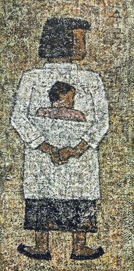 ▲ 박수근 작품 ‘아기 업은 소녀’