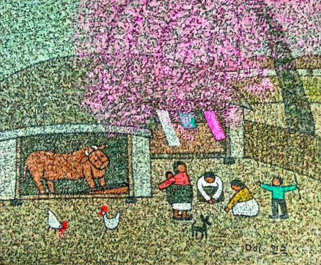 ▲ 박인숙 작품 ‘고향의노래’