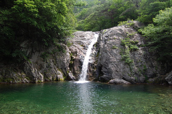 ▲ 함양 용추폭포