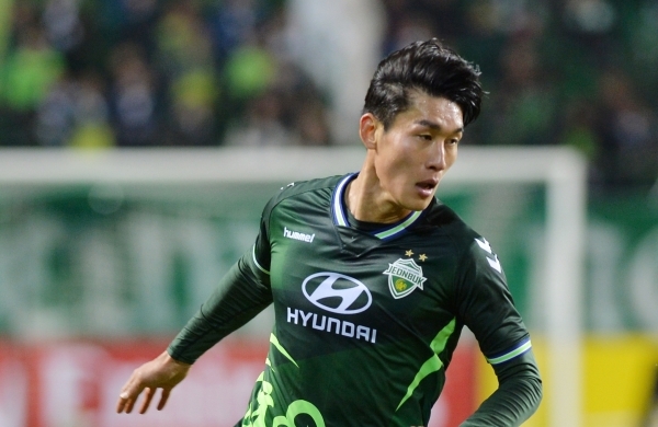 전북현대 이용 선수.