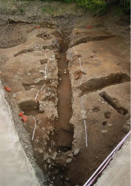 ▲ 진안 도통리 중평 청자가마터.