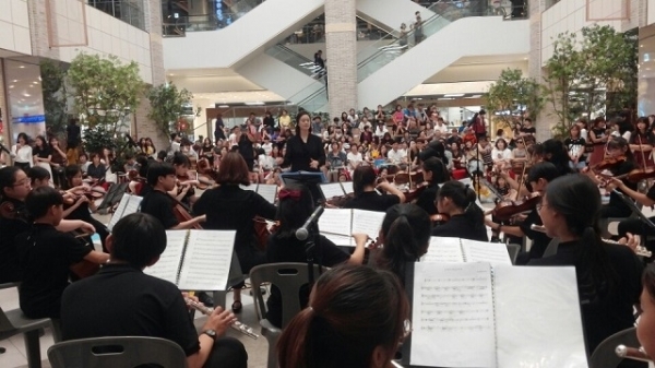 군산청소년오케스트라 찾아가는 연주회