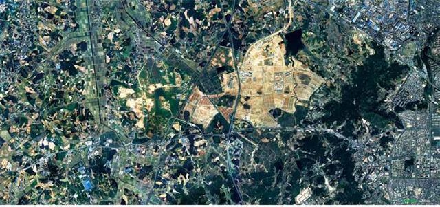 유적 발굴 조사가 진행되던 전북 혁신도시 일대 전경(사진제공=국립전주박물관)