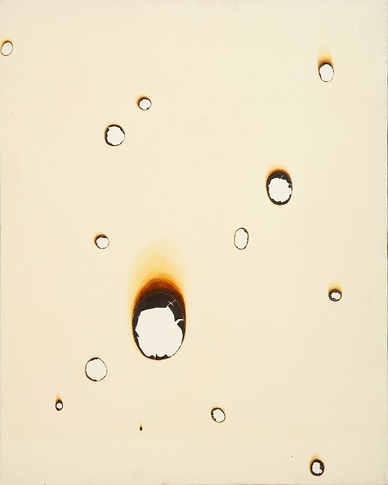 황소연(1937-2013), 캔버스에 종이, 92×73cm, 1980-89.