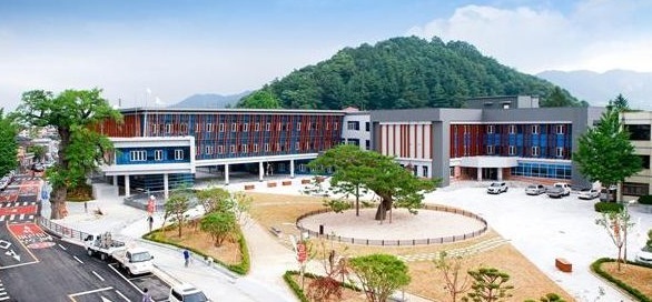 장수군 신청사 조감도.