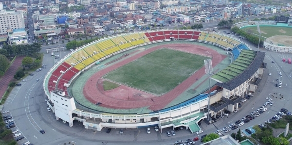 전주종합경기장 전경.