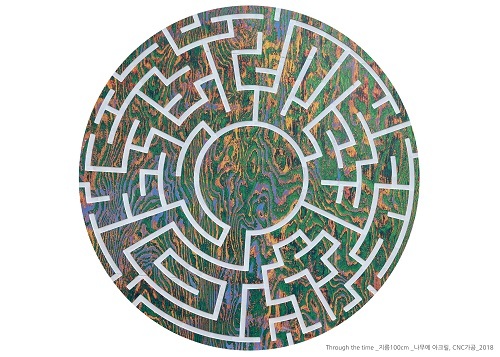 이광철 작품 'Through the time'.