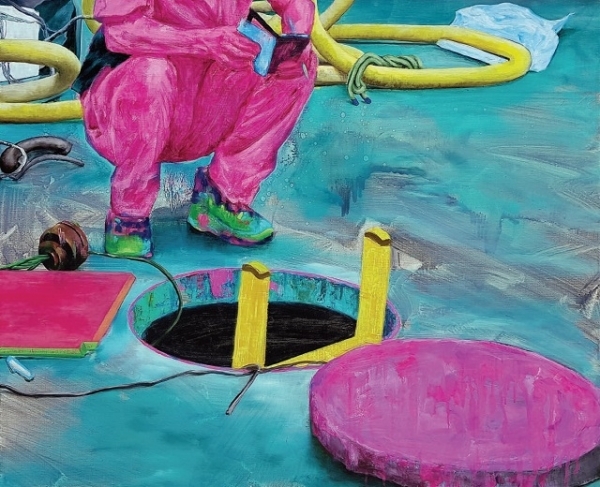 신선우 작품 '사라진 세계'.