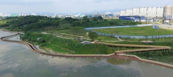 혁신도시·만성지구 기지제 2구간 조감도.