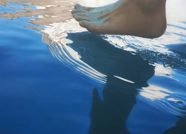 이주원 작품 '걷는다'.