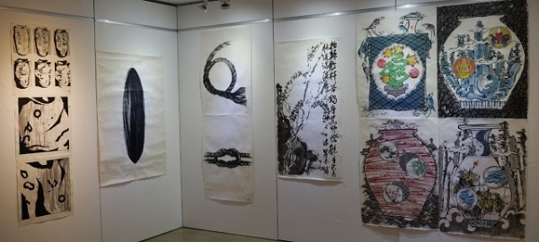 국제수묵비엔날레 작품 사진.