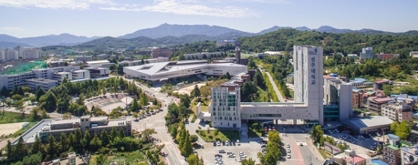 전주대학교 전경.