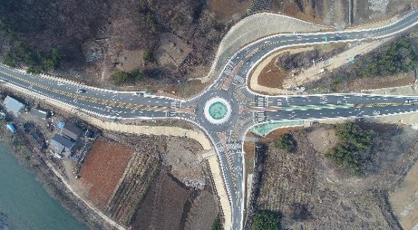 매죽 회전 교차로.