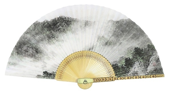 송관엽 작품 '쉬는 산'.