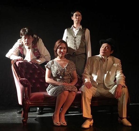 연극 '여운' 배우들.