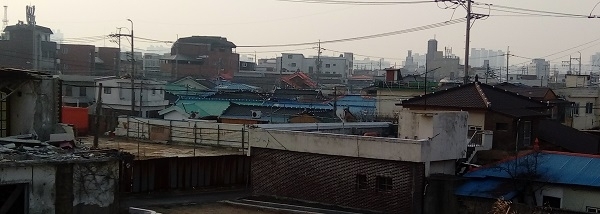 군산시 중동 모습.
