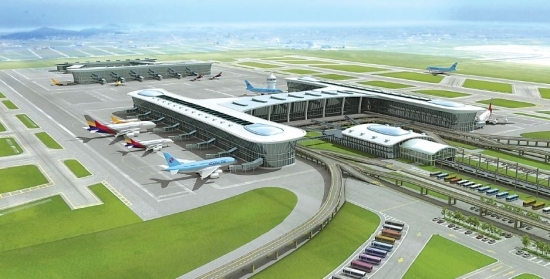 ▲ 새만금 공항 예상도. 사진 제공= 전북도청