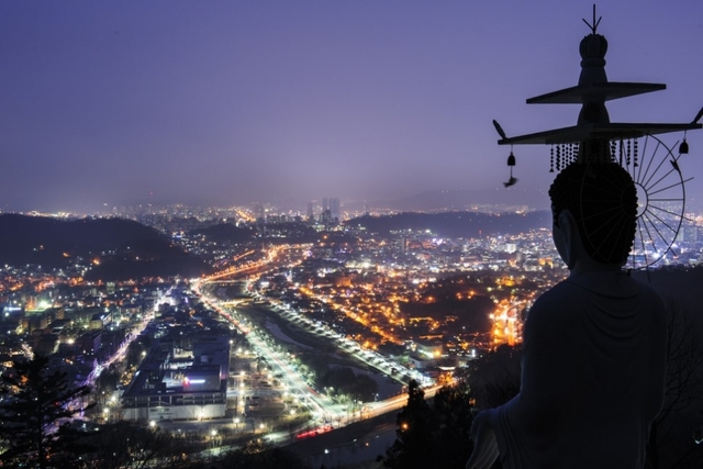 전주 동고사 야경