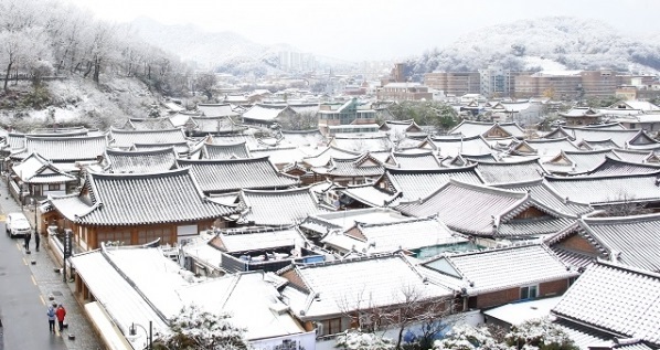 전주 한옥마을.