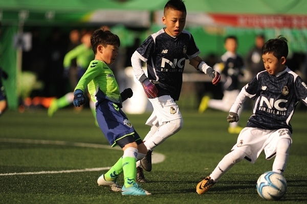 지난해 열린 금석배 전국 학생축구대회 모습.