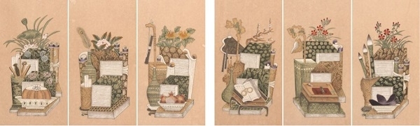 전진희 작품 '책거리'.