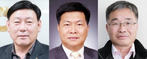 박기배 후보, 황규선 후보, 정영춘 후보