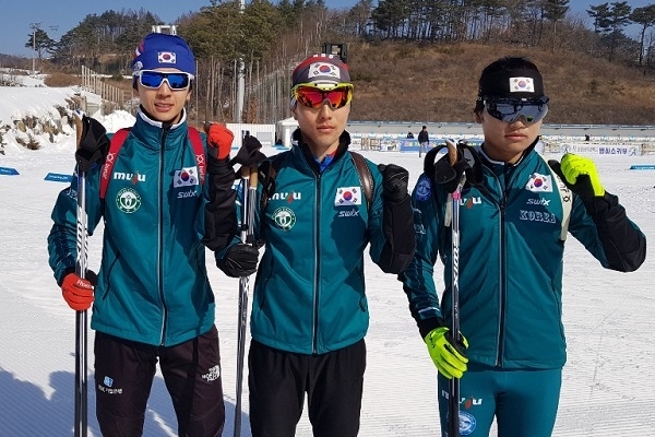 무주군청 바이애슬론팀.