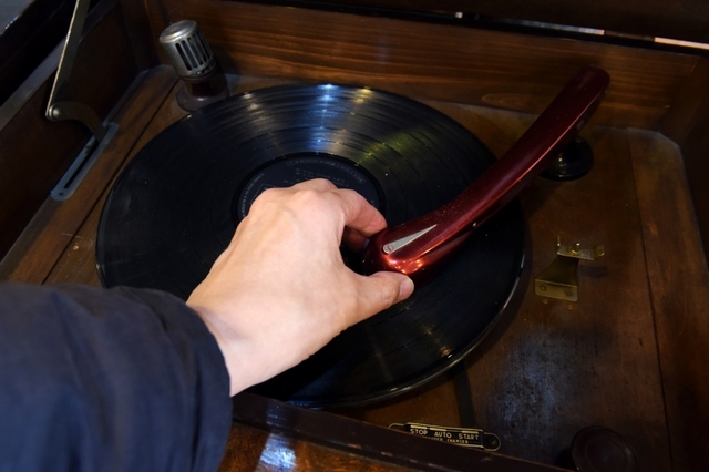 지금도 소리가 잘 들리는 축음기