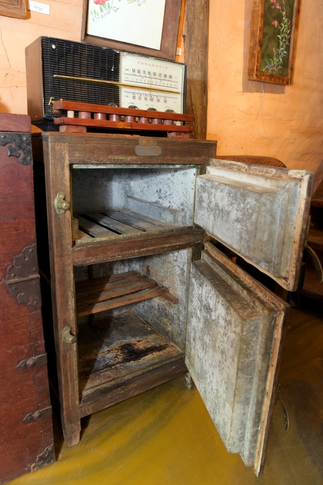 일제 강점기 사용했던 나무 아이스박스