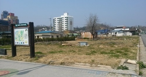 채만식 선생 생가터.