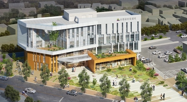 익산시 모현동 행정복지센터 조감도