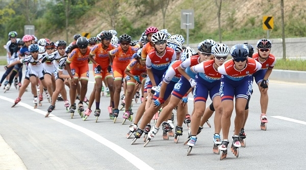 지난해 열린 남원 코리아오픈 국제롤러대회 모습.