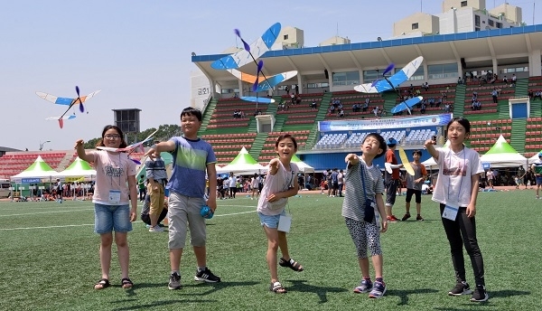 지난해 열린 공군참모총장배 스페이스 챌린지 전북지역 예선대회.
