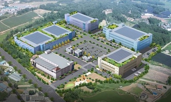 김제 코웰패션 물류단지 조감도.