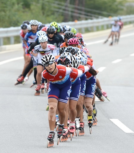제12회 남원 코리아 오픈 국제롤러대회 모습. 사진 제공=남원시