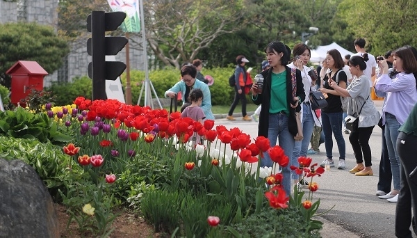 지난해 열린 봄바람 페스티벌 모습.