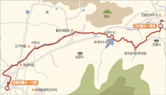 지리산 둘레길 2구간 / 사진 출처 = 전라북도 공식 블로그