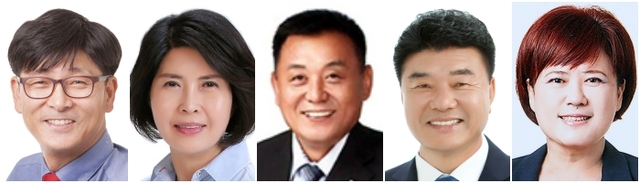 서윤근, 이미숙, 양영환, 김승섭, 허옥희 의원