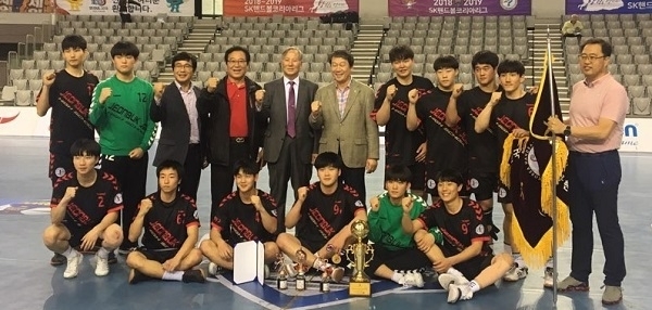 전북제일고 핸드볼팀