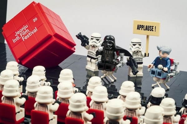 제20회 전주국제영화제 이벤트 '스타워즈 데이'에서 선보일 스타워즈 레고 작품. 사진제공= 전주국제영화제 조직위