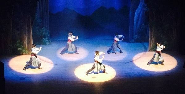 '태권소년 홍길동' 공연 모습