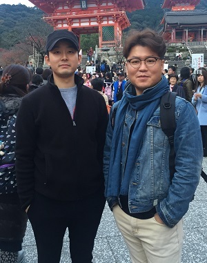 안선우 작가(왼쪽), 이왕구 기획감독