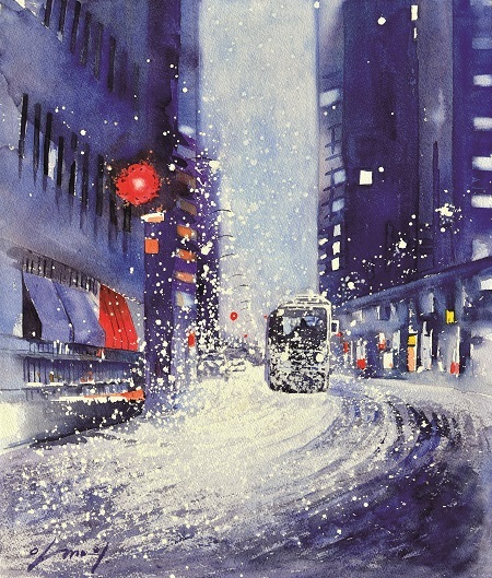 이정희 작품 '그날의 시선'