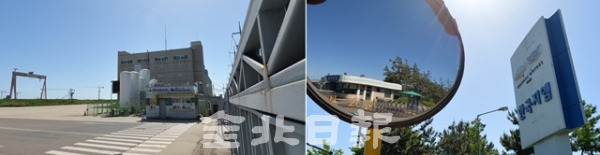 현대중공업 군산조선소(왼쪽)와 한국지엠 군산공장. 전북일보 자료사진