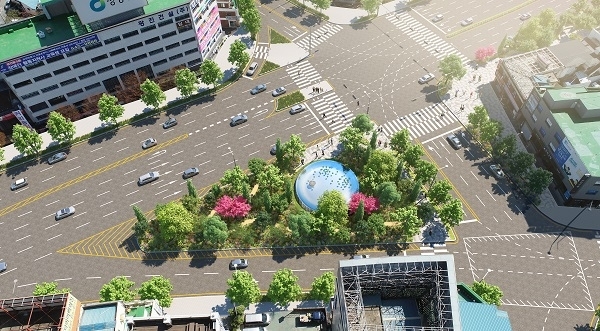 전주 금암광장 분수공원 상상 이미지. 사진제공= 전주시