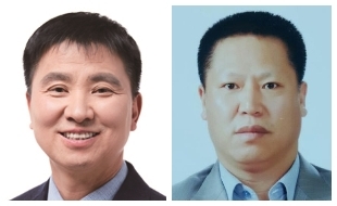 문화·체육장 한상대(왼쪽), 애향장 송재영 씨